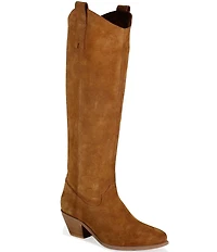 Diba True Ame Thyst Suede Tall Western Boots