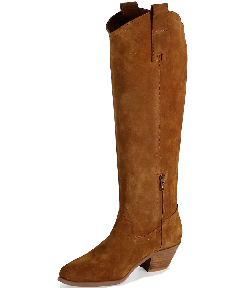 Diba True Ame Thyst Suede Tall Western Boots