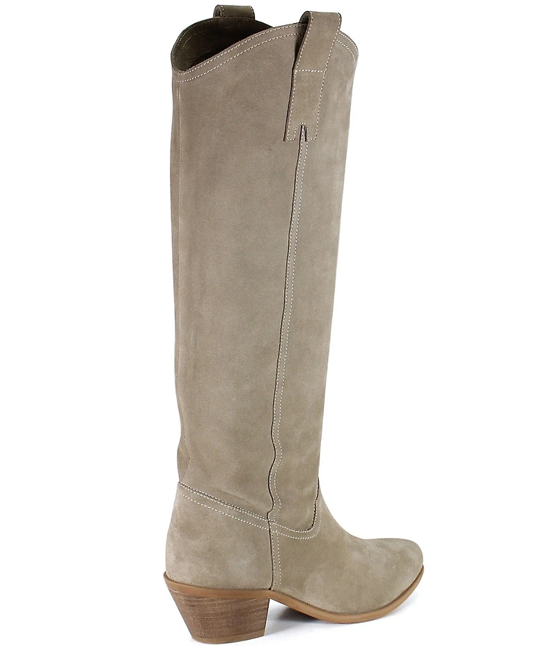 Diba True Ame Thyst Suede Tall Western Boots