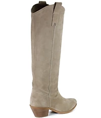 Diba True Ame Thyst Suede Tall Western Boots