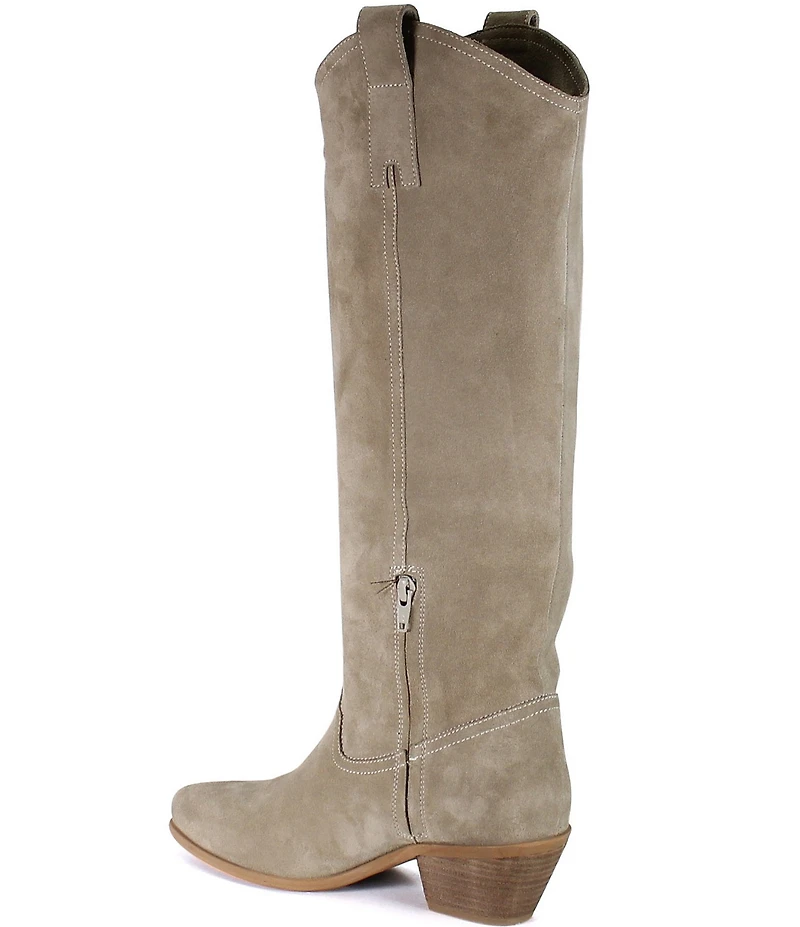 Diba True Ame Thyst Suede Tall Western Boots