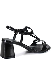 Diba True Begon Nia Patent Leather Geometric Dress Sandals