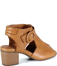 Diba True Cora Line Leather Block Heel Shooties