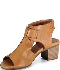 Diba True Cora Line Leather Block Heel Shooties