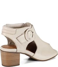 Diba True Cora Line Leather Block Heel Shooties
