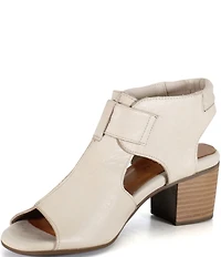 Diba True Cora Line Leather Block Heel Shooties