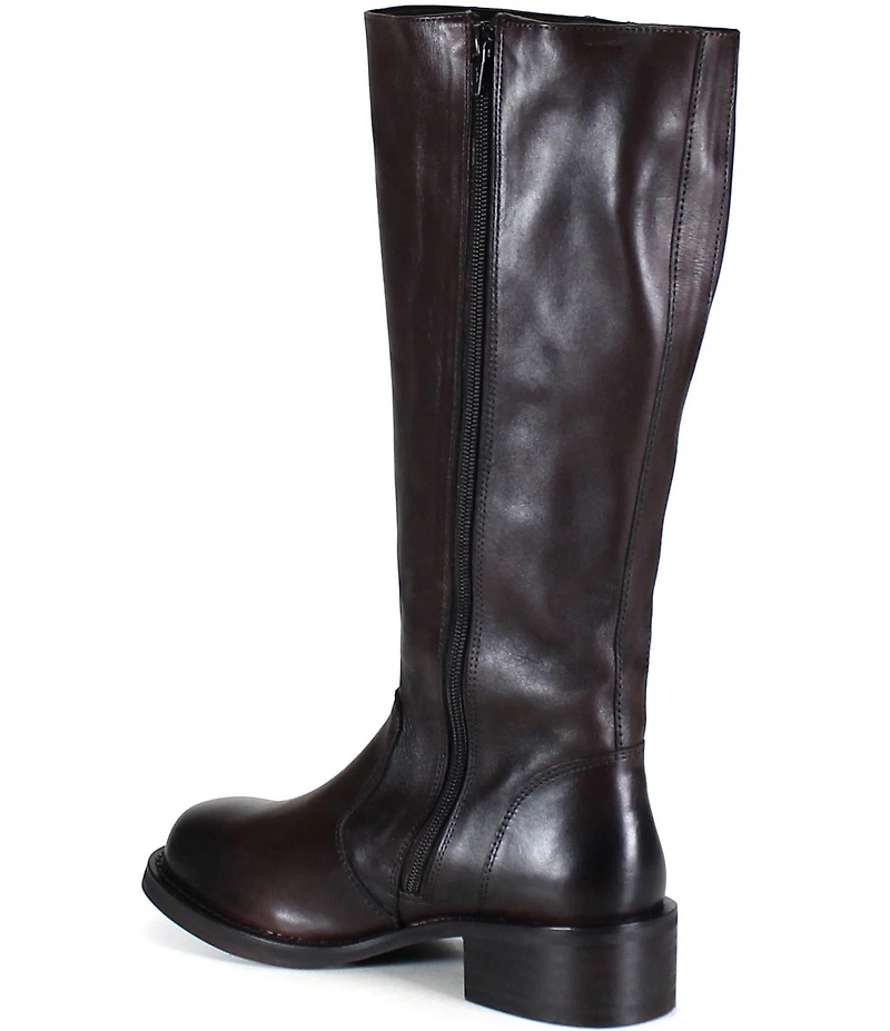 Diba True Fo Liage Leather Knee High Boots