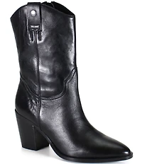 Diba True Glam Girl Leather Western Booties