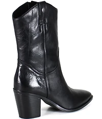 Diba True Glam Girl Leather Western Booties