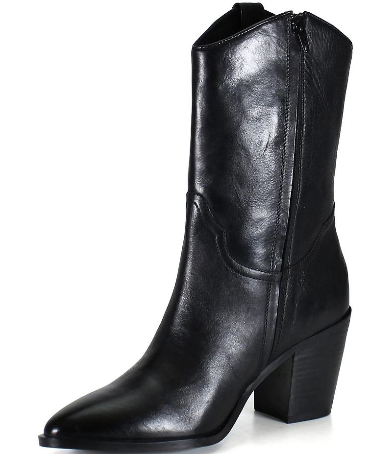 Diba True Glam Girl Leather Western Booties