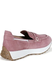 Diba True Kiss Suede Platform Loafers