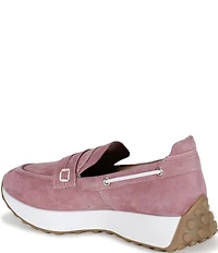 Diba True Kiss Suede Platform Loafers