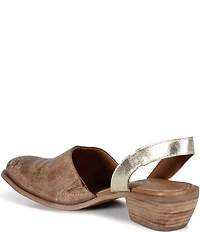 Diba True Pri Ority Leather Slingback Pumps