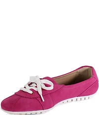 Diba True Right Thyme Suede Ballerina Sneakers