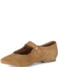 Diba True Sugar Coat Suede Mary Jane Flats
