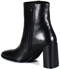 Diba True Trav Ler Leather Booties