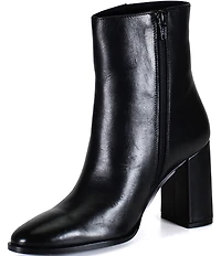 Diba True Trav Ler Leather Booties