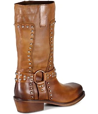 Diba True Val Uable Leather Studded Harness Boots