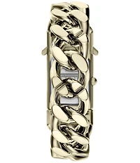 Diesel Men's Closer Three Hand Gold Tone Stainless Steel Bracelet Watch