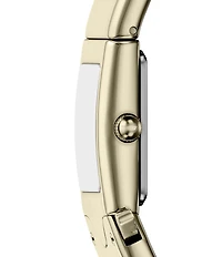 Diesel Men's Closer Three Hand Gold Tone Stainless Steel Bracelet Watch