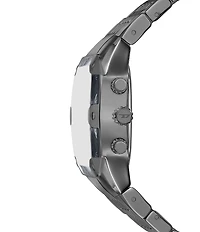 Diesel Men's Cushion Quartz Chronograph Stainless Steel Bracelet Watch