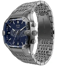 Diesel Men's Cushion Quartz Chronograph Stainless Steel Bracelet Watch