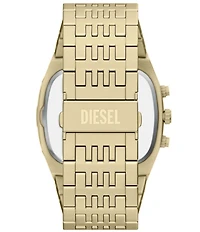Diesel Men's Cushion Quartz Chronograph Stainless Steel Bracelet Watch