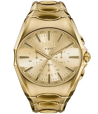 Diesel Men's D-Curve Chronograph Stainless Steel Bracelet Watch