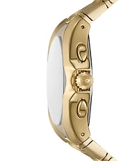 Diesel Men's D-Curve Chronograph Stainless Steel Bracelet Watch