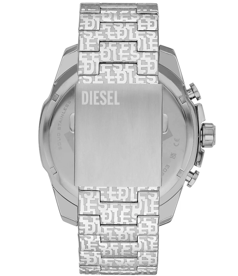 Diesel Men's Mega Chief Chronograph Stainless Steel Bracelet Watch