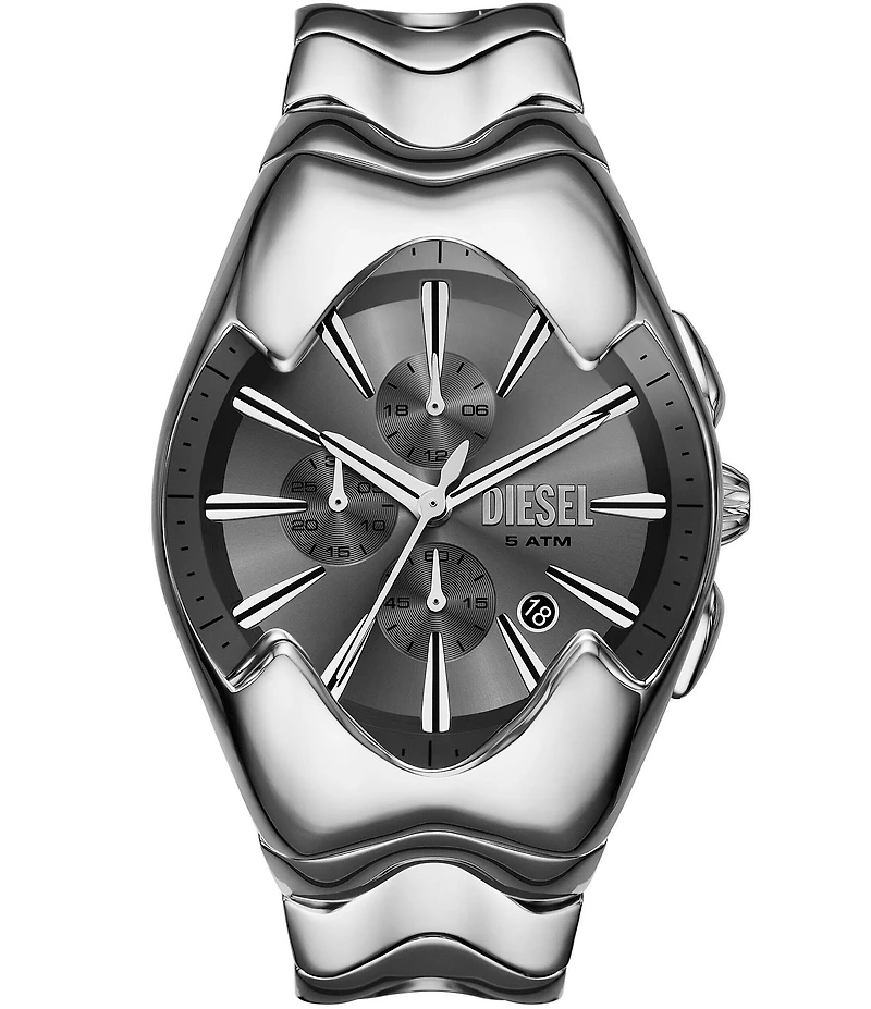 Diesel Men's Mercurial Chronograph Stainless Steel Bracelet Watch