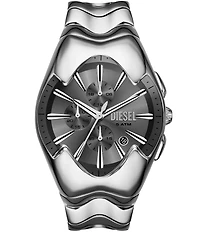 Diesel Men's Mercurial Chronograph Stainless Steel Bracelet Watch