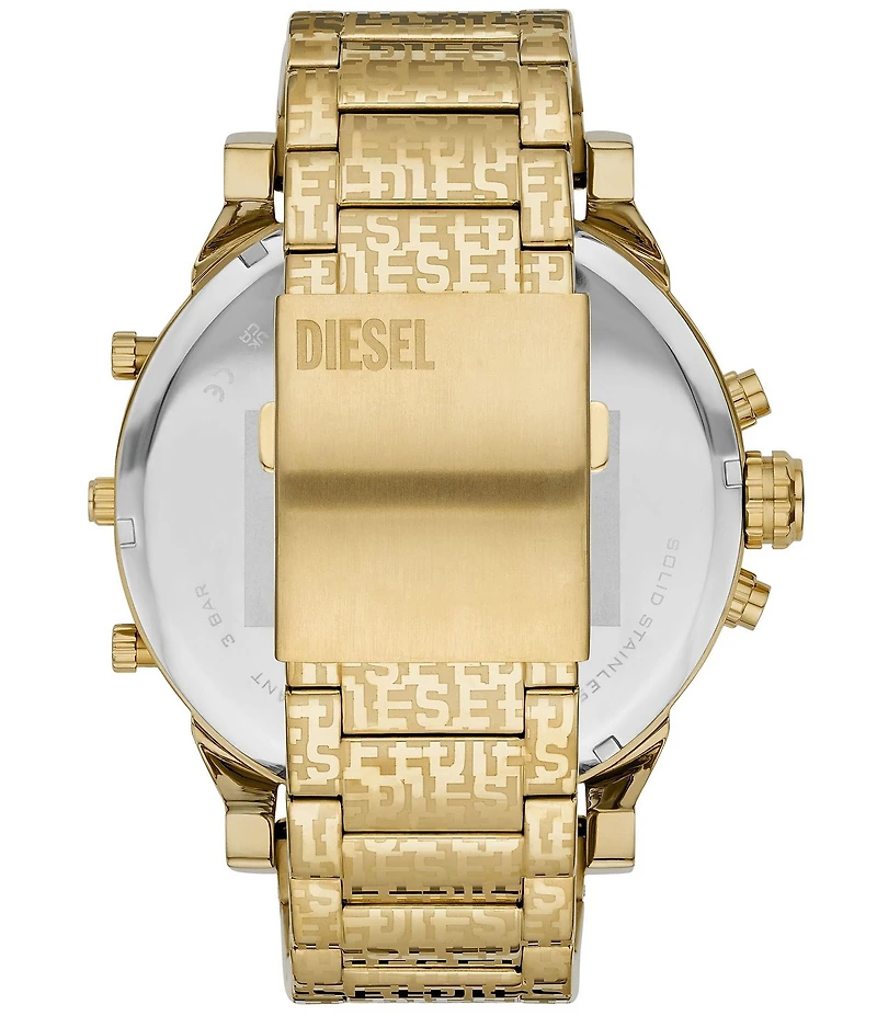 Diesel Men's Mr. Daddy 2.0 Chronograph Multifunction Gold-Tone Stainless Steel Watch