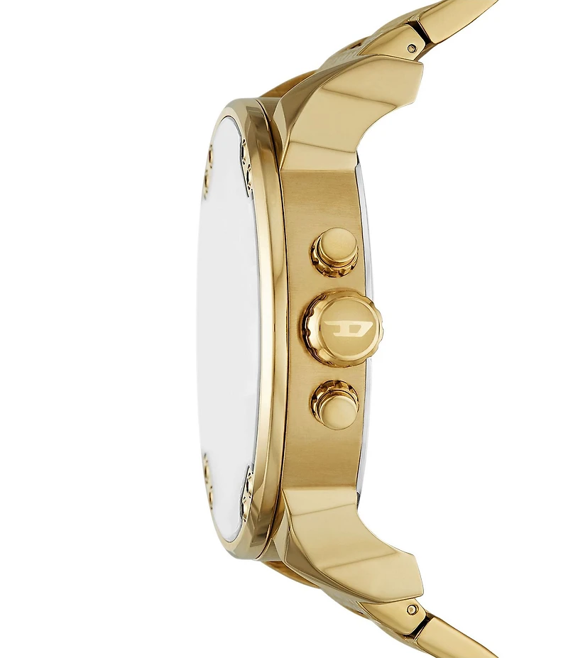 Diesel Men's Mr. Daddy 2.0 Chronograph Multifunction Gold-Tone Stainless Steel Watch