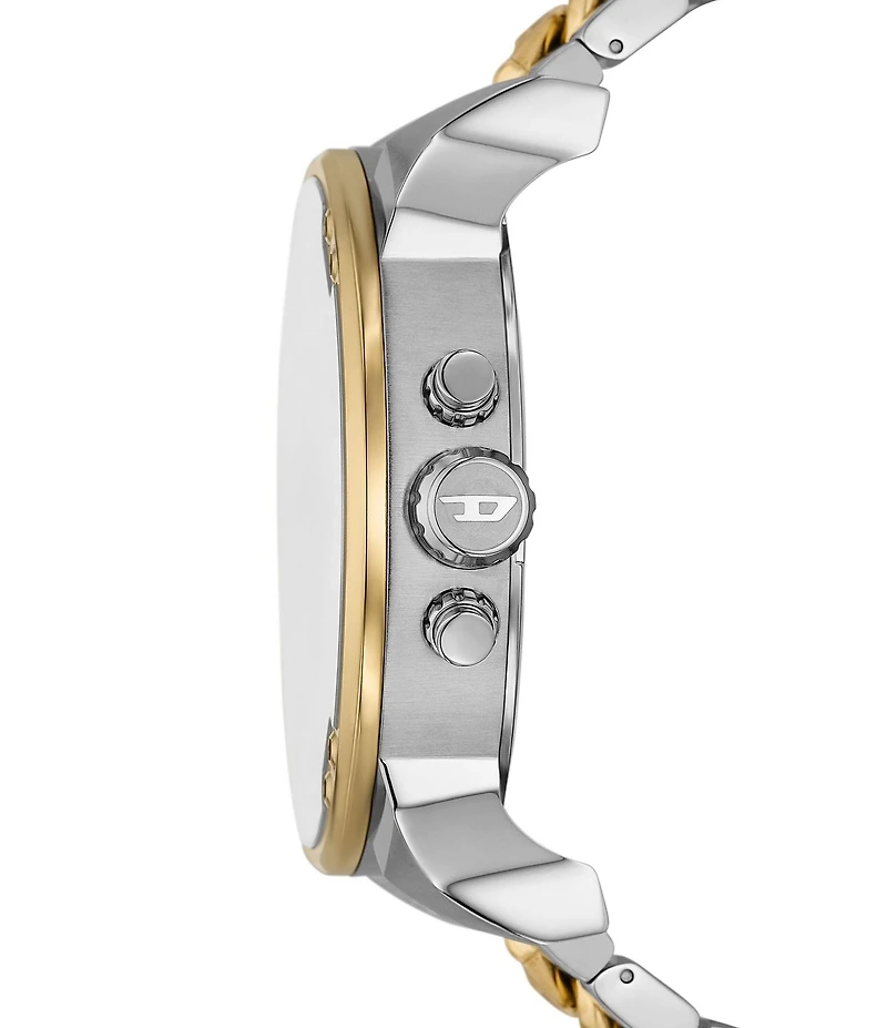Diesel Men's Mr. Daddy 2.0 Chronograph Two-Tone Stainless Steel Bracelet Watch