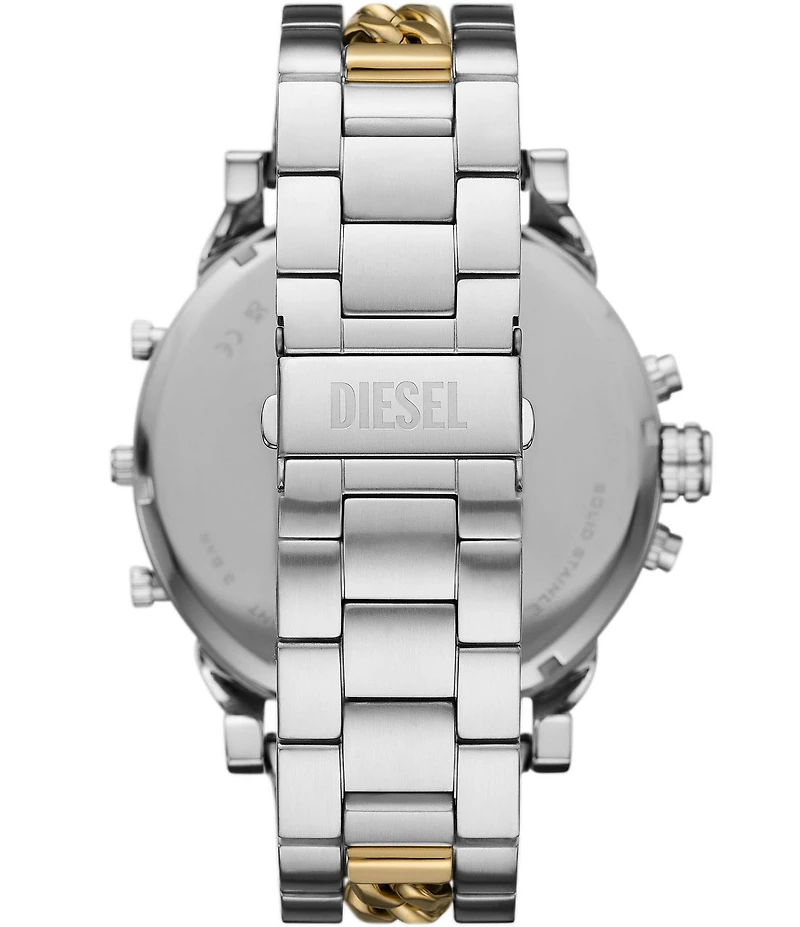 Diesel Men's Mr. Daddy 2.0 Chronograph Two-Tone Stainless Steel Bracelet Watch
