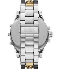 Diesel Men's Mr. Daddy 2.0 Chronograph Two-Tone Stainless Steel Bracelet Watch