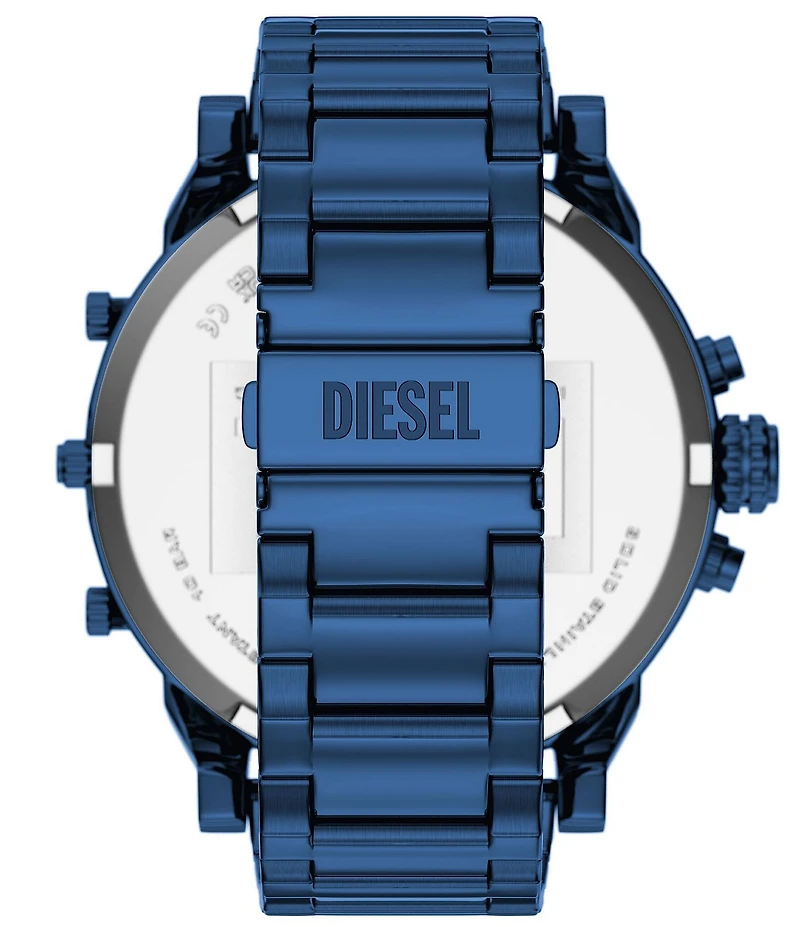 Diesel Men's Mr. Daddy 2.0 Multifunction Blue Stainless Steel Bracelet Watch