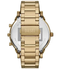 Diesel Men's Mr. Daddy Slim Chronograph Gold-Tone Stainless Steel Bracelet Watch