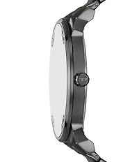 Diesel Men's Mr. Daddy Slim Chronograph Gunmetal Stainless Steel Bracelet Watch