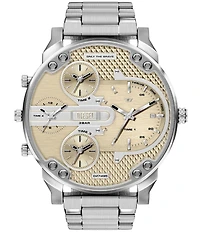Diesel Men's Mr. Daddy Slim Multifunction Stainless Steel Bracelet Watch