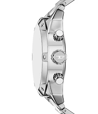 Diesel Men's Spiked Chronograph Stainless Steel Bracelet Watch