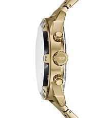 Diesel Men's Spiked Quartz Chronograph Stainless Steel Bracelet Watch