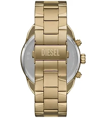 Diesel Men's Spiked Quartz Chronograph Stainless Steel Bracelet Watch