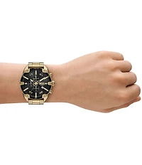 Diesel Men's Spiked Quartz Chronograph Stainless Steel Bracelet Watch
