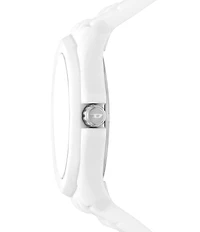 Diesel Men's Stinger Three-Hand Black Silicone Strap Watch