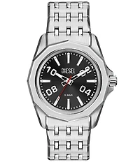 Diesel Men's Stinger Three Hand Stainless Steel Bracelet Watch
