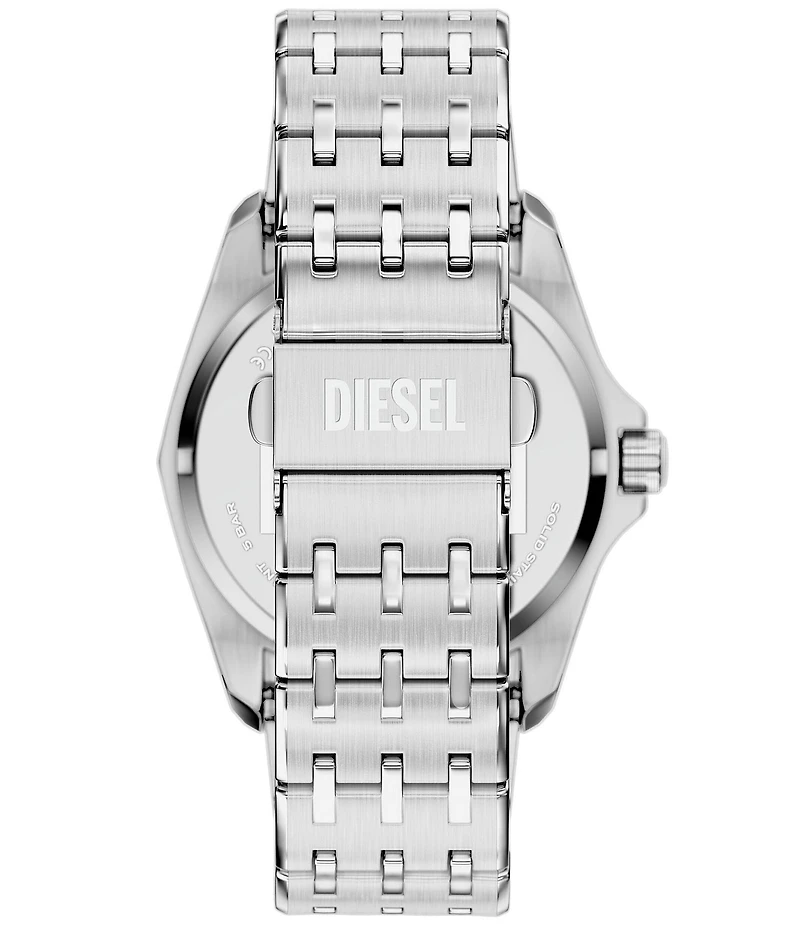Diesel Men's Stinger Three Hand Stainless Steel Bracelet Watch
