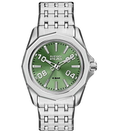 Diesel Men's Stinger Three Hand Stainless Steel Bracelet Watch