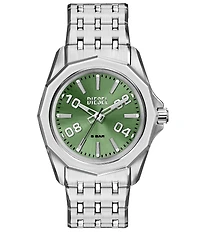 Diesel Men's Stinger Three Hand Stainless Steel Bracelet Watch